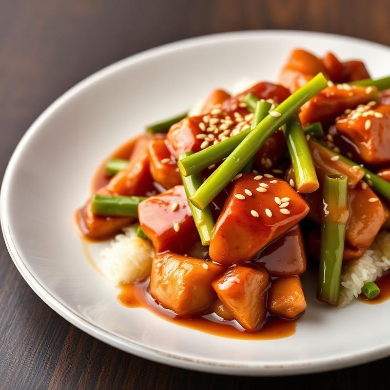 Pollo teriyaki