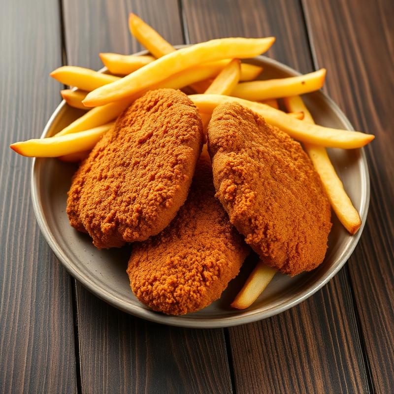 Pechugas de pollo empanadas