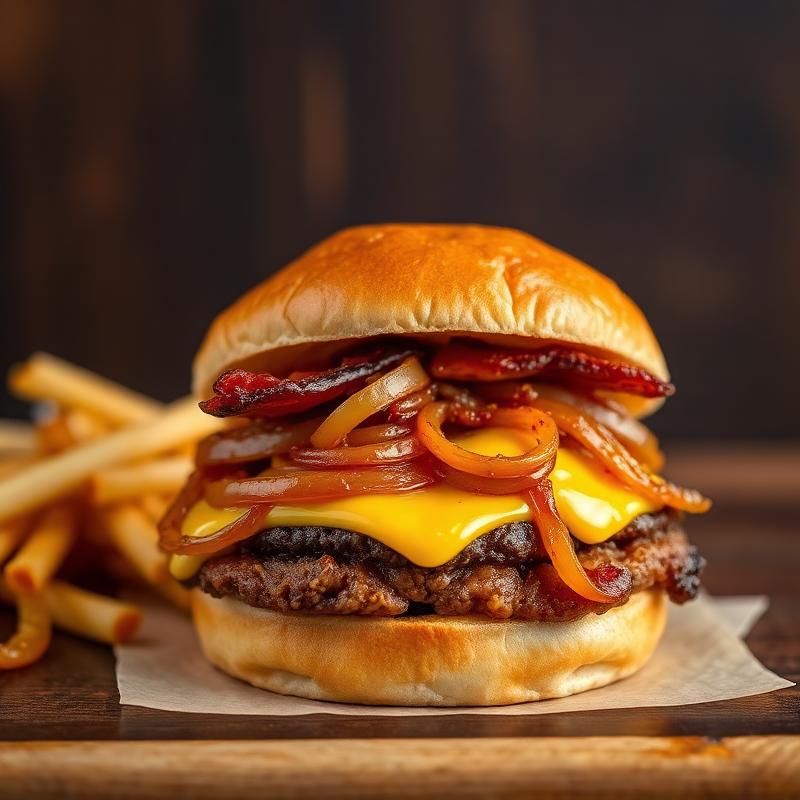Burger Smoked