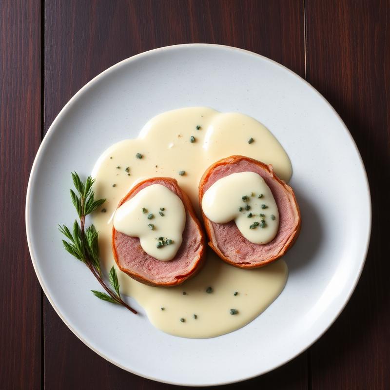Solomillo de cerdo gratinado
