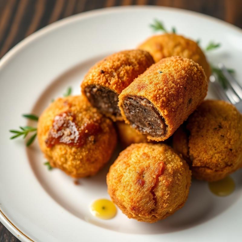 Croquetas de ciervo